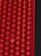 Массажер медицинский "Аппликатор Кузнецова металломагнитный" на мягкой подложке 15х22 см полиметаллический, красный