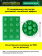 Массажер медицинский Аппликатор Кузнецова металломагнитный на мягкой подложке 30х22 см, зеленый