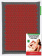 Аппликатор Кузнецова. Тибетский акупунктурный массажный коврик 41х60 см, массажер на мягкой подложке 2 см., красный (менее острые иглы, магнитные вставки). Цвет ткани - "чёрный лён"