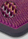 Массажер медицинский "Аппликатор Кузнецова металломагнитный"на мягкой подложке 15х22 см полиметаллический, фиолетовый